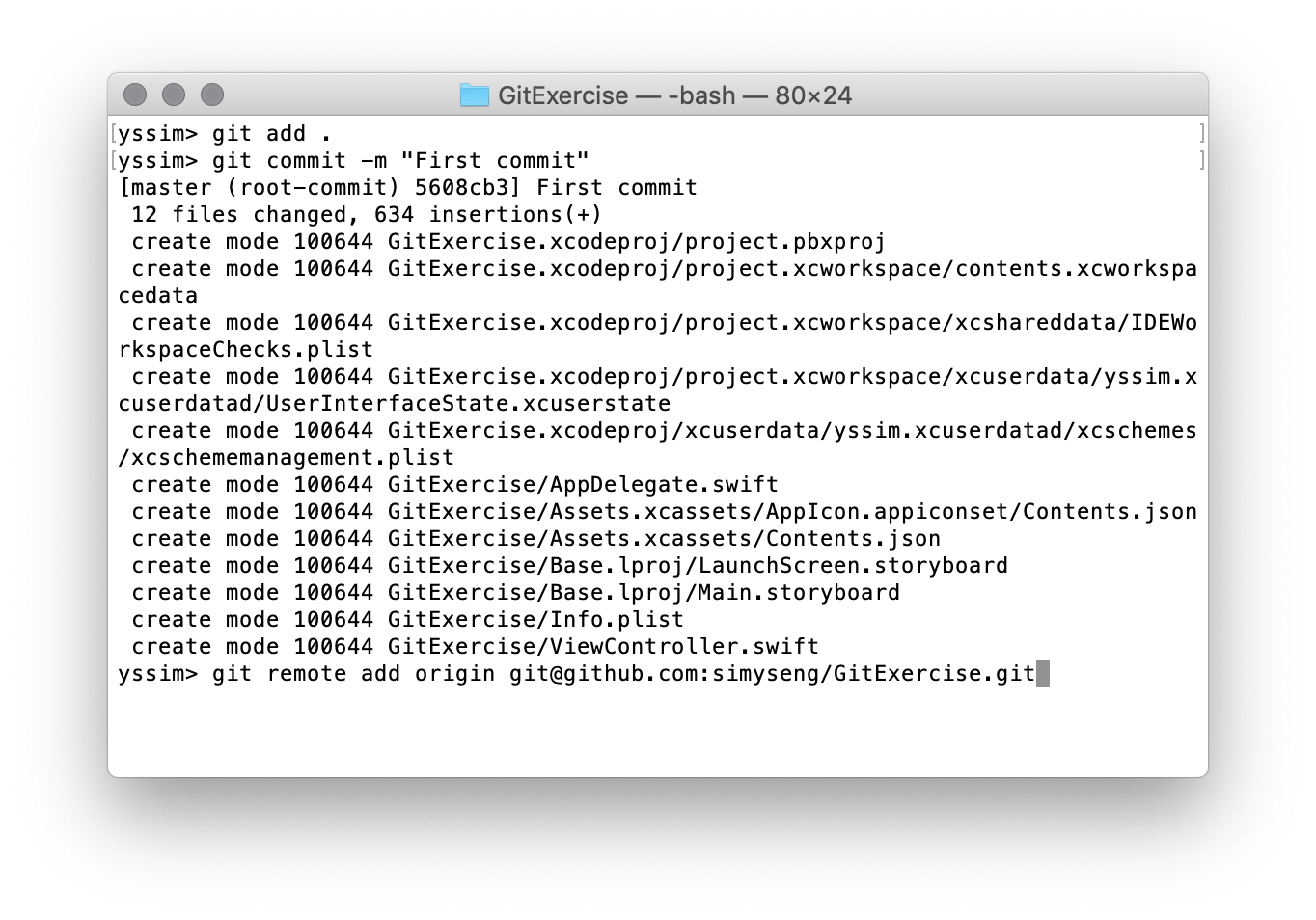 Using GitHub with Xcode – Stanley Sim